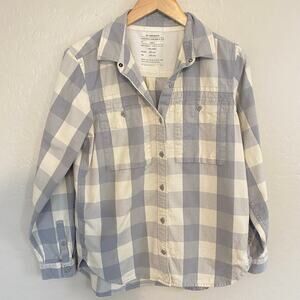 REI Co-Op Wallace Lake Button-Up Plaid Flannel Long Sleeve Shirt Women Sz Medium